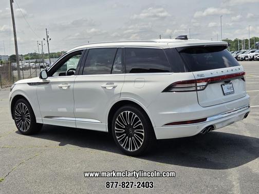 PRISTINE WHITE MET 3C 2026 Lincoln Aviator Black Label AWD