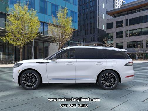 PRISTINE WHITE MET 3C 2026 Lincoln Aviator Black Label AWD