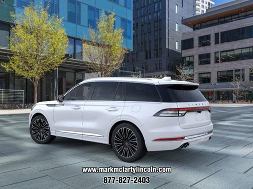 PRISTINE WHITE MET 3C 2026 Lincoln Aviator Black Label AWD