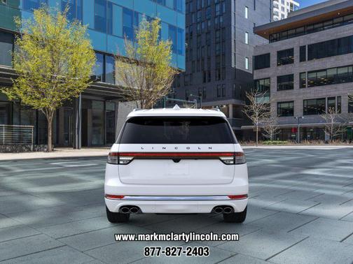 PRISTINE WHITE MET 3C 2026 Lincoln Aviator Black Label AWD