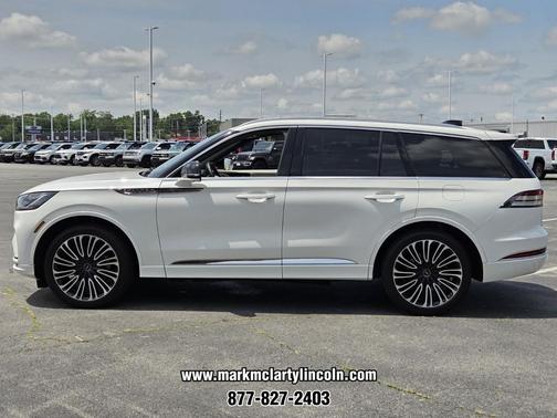 PRISTINE WHITE MET 3C 2026 Lincoln Aviator Black Label AWD