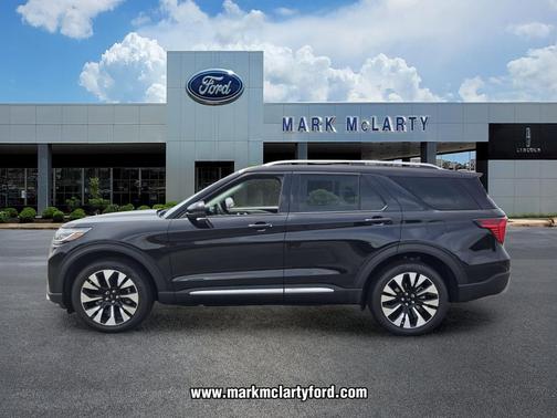 AGATE BLACK METALLIC 2026 Ford Explorer Platinum