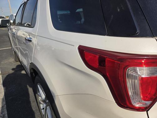 WHITE PLATINUM MET TRI-COAT 2017 Ford Explorer Limited