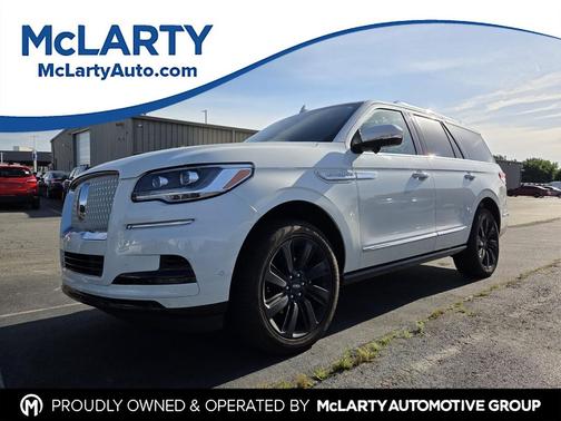 PRISTINE WHITE METALLIC 3C 2024 Lincoln Navigator Reserve