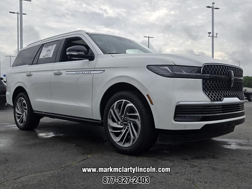 PRISTINE WHITE METALLIC 3C 2026 Lincoln Navigator Reserve