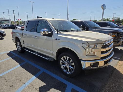 WHITE GOLD 2017 Ford F-150 Lariat