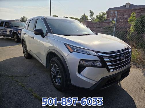 Brilliant Silver Metallic 2024 Nissan Rogue S