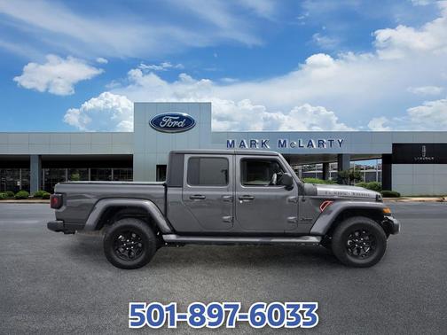 Granite Crystal Metallic Clearcoat 2023 Jeep Gladiator Texas Trail 4x4