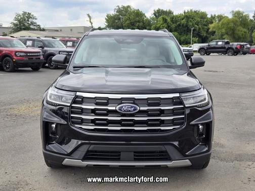 AGATE BLACK METALLIC 2026 Ford Explorer Active