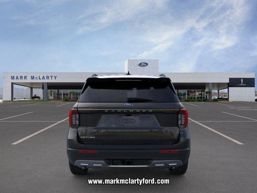 AGATE BLACK METALLIC 2026 Ford Explorer Active