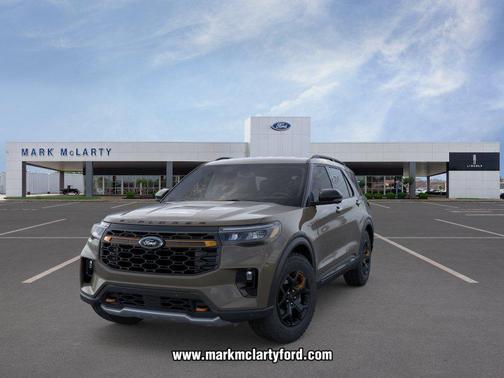 Marsh Gray 2026 Ford Explorer Tremor