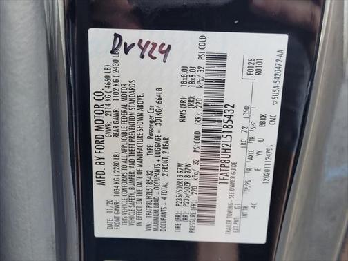 2020 Ford Mustang EcoBoost Premium