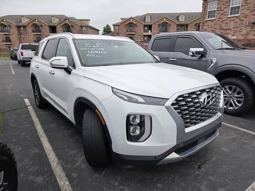 Hyper White 2020 Hyundai PALISADE SEL