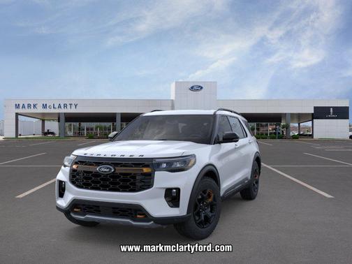 SPACE WHITE METALLIC 2026 Ford Explorer Tremor