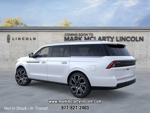 CRYSTAL WHITE METALLIC CC 2026 Lincoln Navigator Black Label