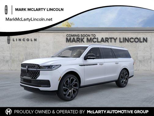 CRYSTAL WHITE METALLIC CC 2026 Lincoln Navigator Black Label