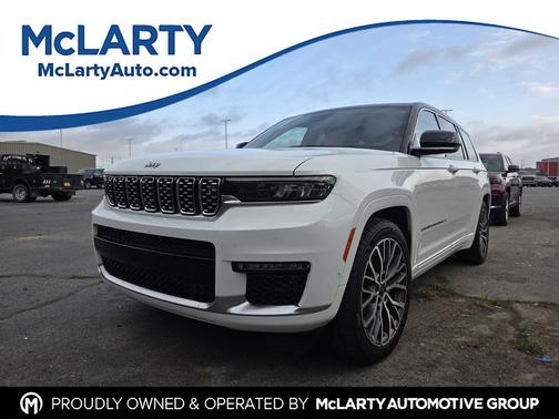Bright White Clearcoat 2023 Jeep Grand Cherokee L Summit Reserve