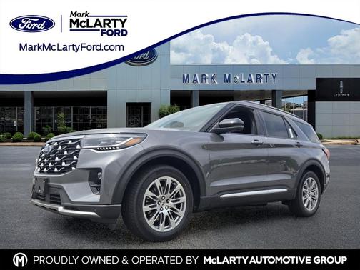CARBONIZED GRAY METALLIC 2026 Ford Explorer Platinum