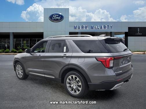 CARBONIZED GRAY METALLIC 2026 Ford Explorer Platinum