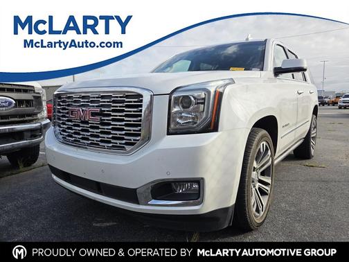 White Frost Tricoat 2019 GMC Yukon Denali
