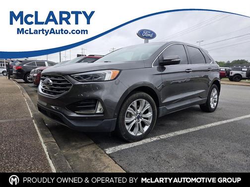 MAGNETIC METALLIC 2020 Ford Edge Titanium