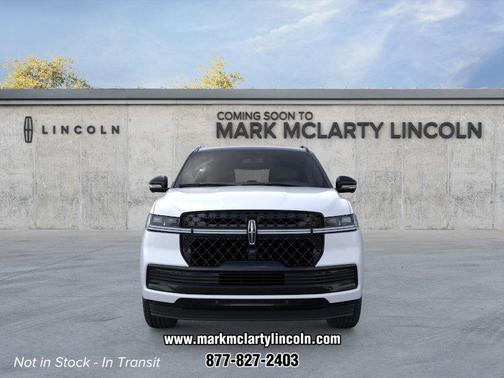 CRYSTAL WHITE METALLIC CC 2026 Lincoln Navigator Black Label