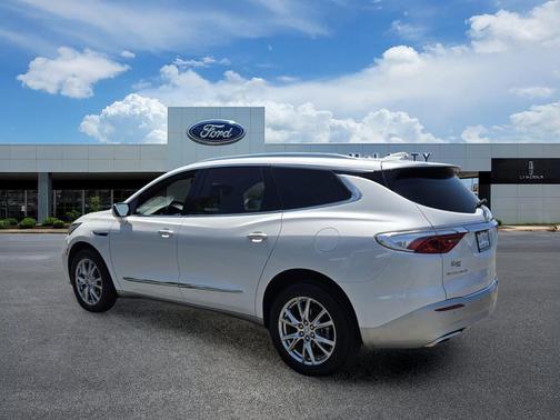 White Frost Tricoat 2023 Buick Enclave Premium FWD