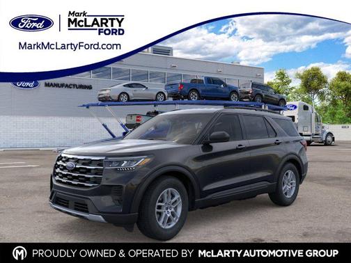 Agate Black Metallic 2026 Ford Explorer Active