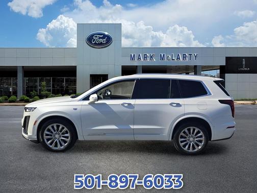 Crystal White Tricoat 2023 Cadillac XT6 Premium Luxury AWD
