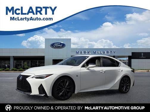 Ultra White 2023 Lexus IS 350 Base