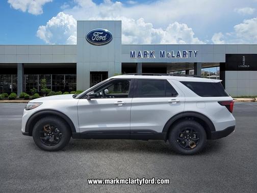 SPACE WHITE METALLIC 2026 Ford Explorer Tremor