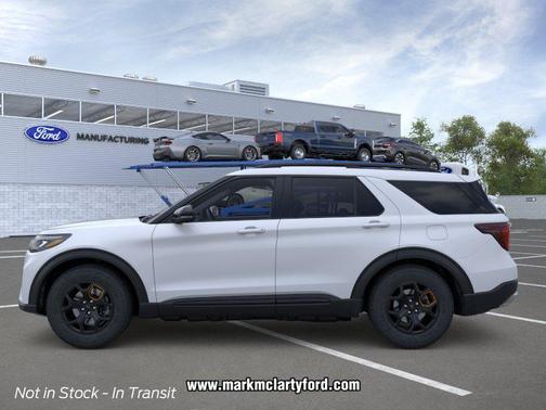 SPACE WHITE METALLIC 2026 Ford Explorer Tremor