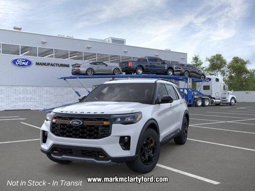SPACE WHITE METALLIC 2026 Ford Explorer Tremor