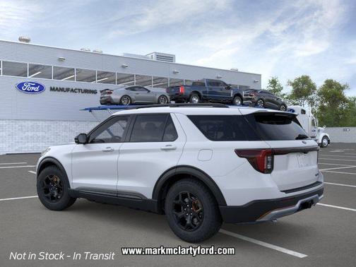 SPACE WHITE METALLIC 2026 Ford Explorer Tremor