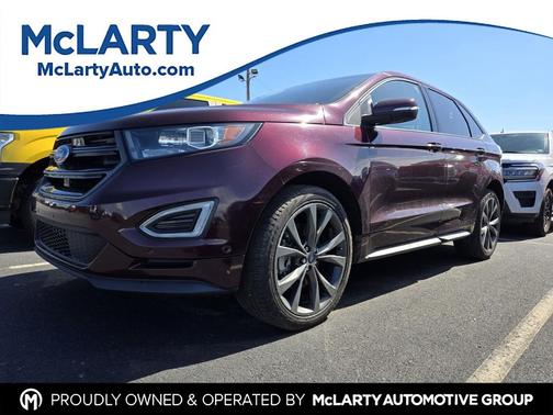 BURGUNDY VELVET MET TINT CC 2018 Ford Edge Sport