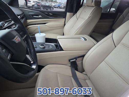 Argent Silver Metallic 2023 Cadillac Escalade ESV Premium Luxury