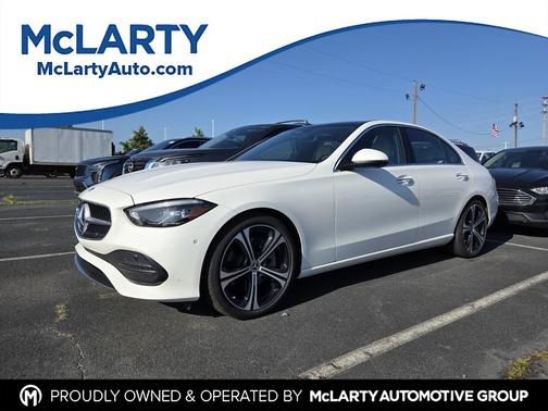 Polar White 2025 Mercedes-Benz C-Class C 300 4MATIC