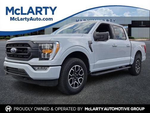 SPACE WHITE METALLIC 2022 Ford F-150 XLT