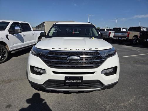 STAR WHITE MET TRI-COAT 2020 Ford Explorer XLT
