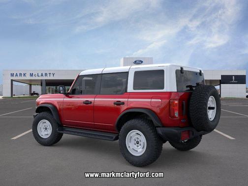 Ruby Red Metallic Tinted Clearcoat 2026 Ford Bronco Heritage Edition
