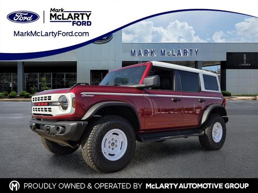 RUBY RED MET TNTD CLEARCOAT 2026 Ford Bronco Heritage Edition
