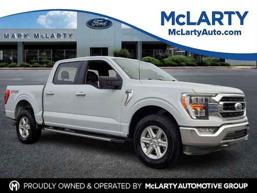 SPACE WHITE METALLIC 2021 Ford F-150 XLT Truck