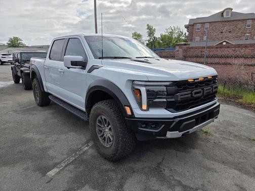 SPACE WHITE METALLIC 2025 Ford F-150 Raptor