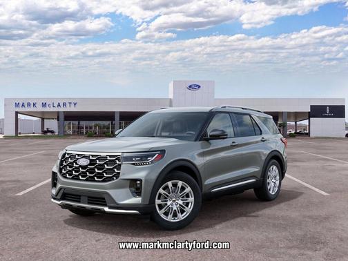 Avalanche Gray 2027 Ford Explorer Platinum