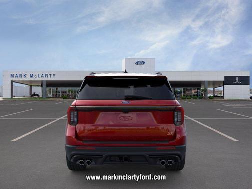 Rapid Red Metallic Tinted Clearcoat 2026 Ford Explorer ST