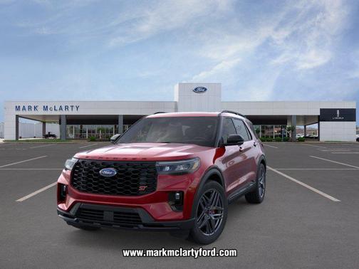 Rapid Red Metallic Tinted Clearcoat 2026 Ford Explorer ST