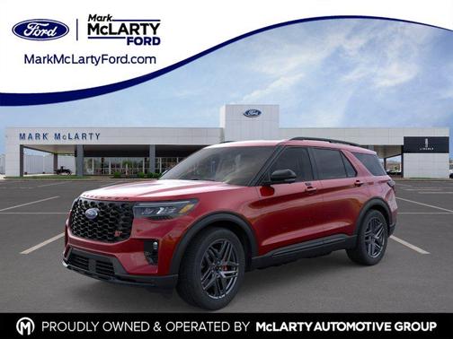 Rapid Red Metallic Tinted Clearcoat 2026 Ford Explorer ST