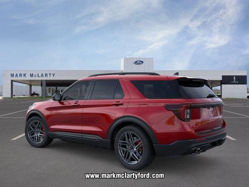 Rapid Red Metallic Tinted Clearcoat 2026 Ford Explorer ST