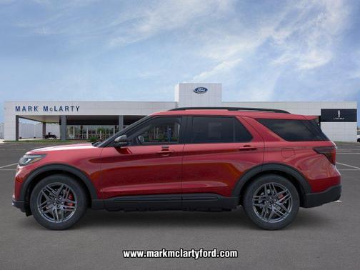 Rapid Red Metallic Tinted Clearcoat 2026 Ford Explorer ST