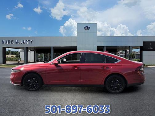 Radiant Red Metallic 2024 Honda Accord EX